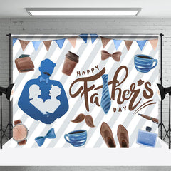 Aperturee - Grey Stripe Coffee Mug Shoe Fathers Day Backdrop