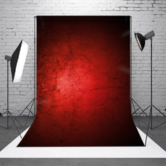 Aperturee - Grunge Red Portrait Photography Studio Backdrop