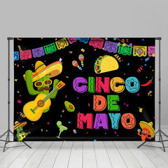 Aperturee - Guita Cactus Cinco De Mayo Mexican Fiesta Backdrop