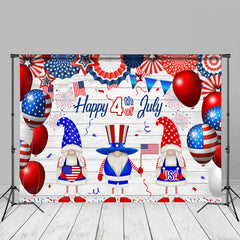 Aperturee - Happy 4th Of July Dwarf Independence Day Backdrop