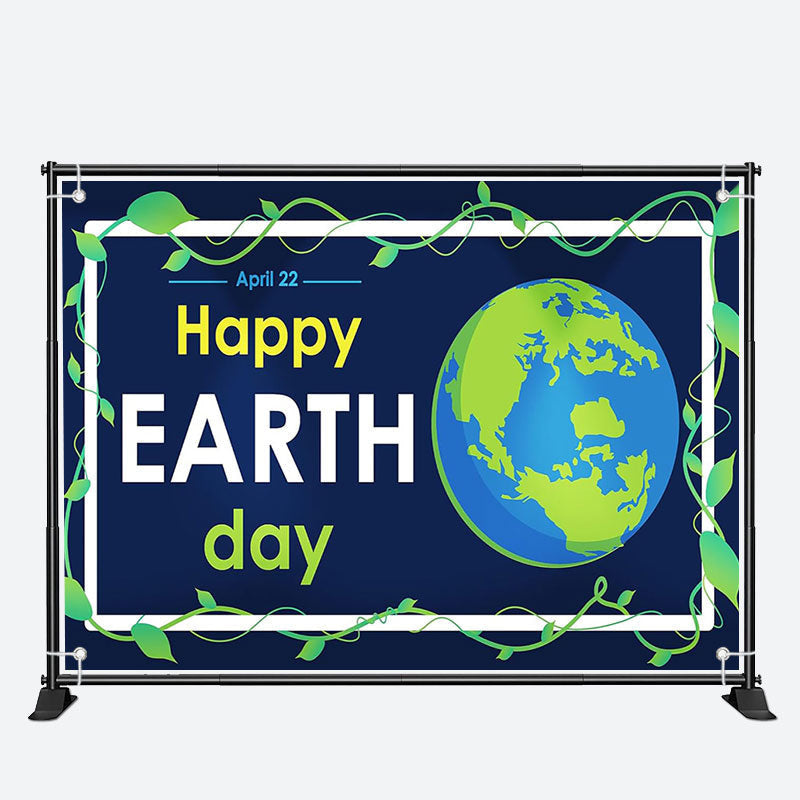 Aperturee - Happy Earth Day Photo Theme Save The Nature Backdrop