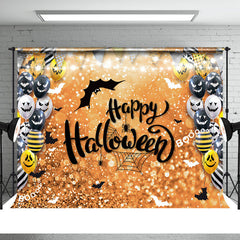 Aperturee - Happy Halloween Bokeh And Balloons Halloweem Backdrop