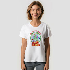 Aperturee - Happy Holidays Xmas Retro Family Reunion T-Shirt