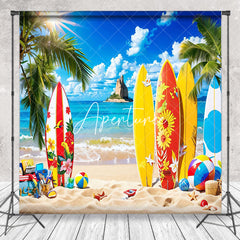 Aperturee - Hawaii Holiday Surfing Beach Blue Sky Summer Backdrop