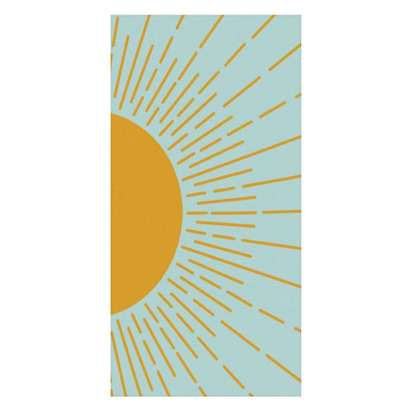 Aperturee - Here Comes The Sun Boho Name Beach Towel For Gift