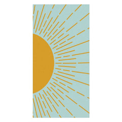 Aperturee - Here Comes The Sun Boho Name Beach Towel For Gift