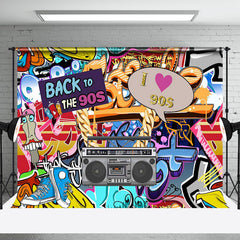 Aperturee - Hiphop Musical Graffiti Back To The 90s Backdrop