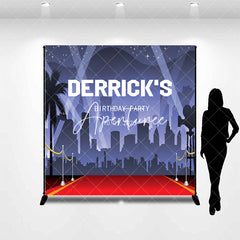 Aperturee - Hollywood Red Carpet Custom Birthday Party Backdrop