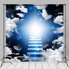 Aperturee - Holy Light Paradise Stairway Cloud Funeral Backdrop