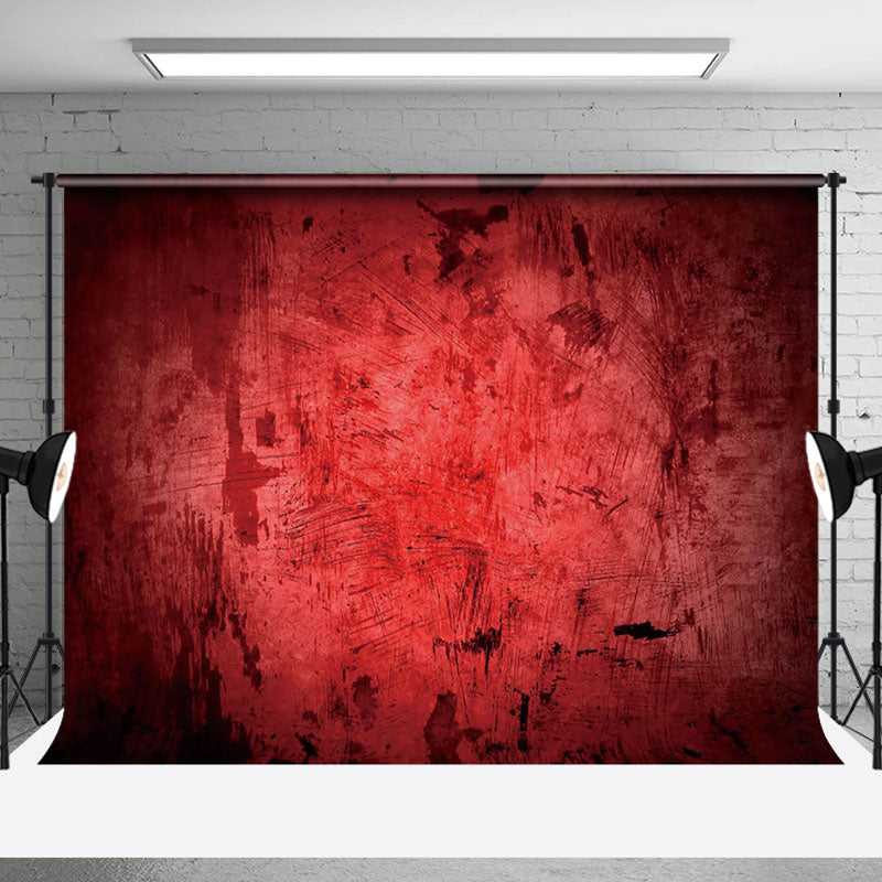 Aperturee - Horror Scary Bloody Stained Wall Halloween Holiday Backdrop