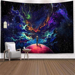 Aperturee Huge Galaxy 3D Printed Room Decoration Wall Tapestry