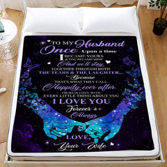 Lofaris Husband’s Gift - Hold Hands Blanket