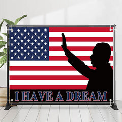 Aperturee I Have A Dream Usa Flag Black History Month Backdrop