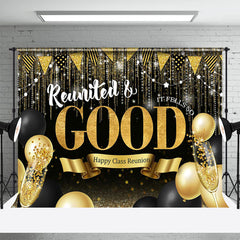 Aperturee - It Feels So Good Gold Appy Class Reunion Backdrop