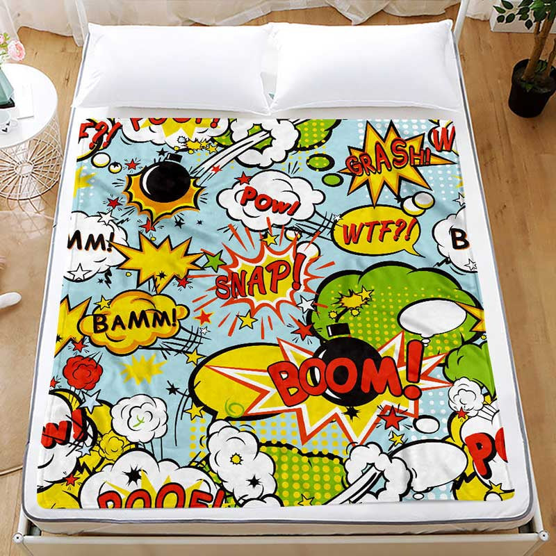 Lofaris Kid¡¯s Gift - Cute Comics Blanket