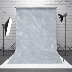 Aperturee - Light Grey Abstract Liquid Texture Photography Backdrop