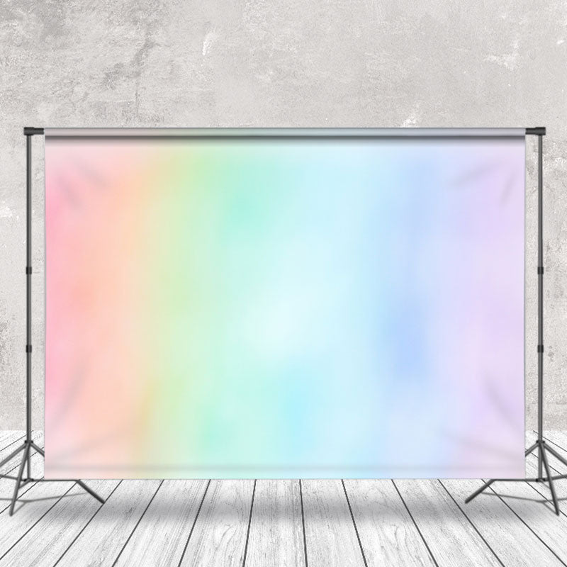 Aperturee - Light Rainbow Gradient Bokeh Photography Backdrop