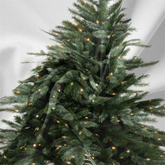 Aperturee - Little Gold Spark Christmas Tree Room Wall Tapestry