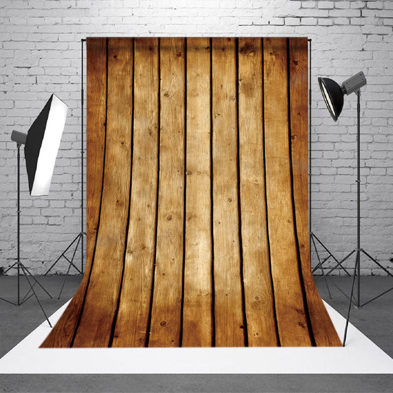 Aperturee - Log Wood Plank Texture Backdrop For Photography