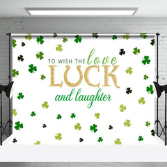 Aperturee - Love Luck And Laughter St Patricks Day Backdrop