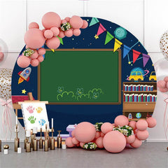 Aperturee Lovely And Round Class Welcome Back To School Backdrop