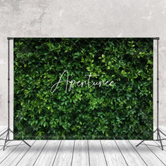 Aperturee - Lush Dense Natural Plant Leaf Spring Photo Backdrop