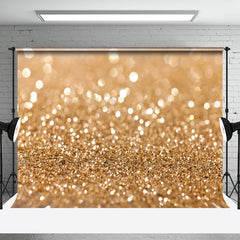 Aperturee - Luxury Gold Glitter Texture Bokeh Photo Backdrop