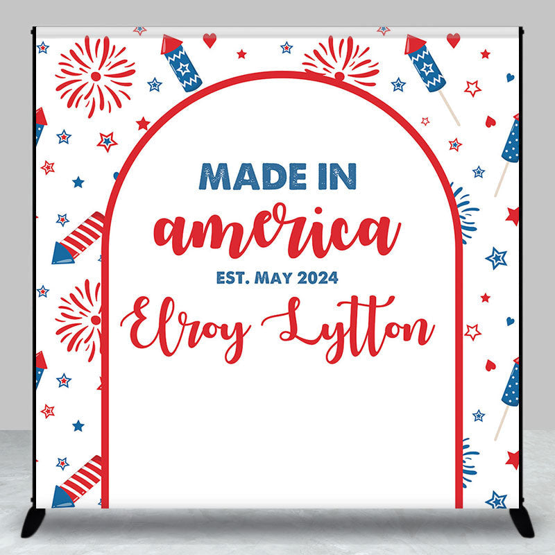 Aperturee - Made In America Birthday Independence Day Backdrop