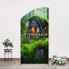 Aperturee - Magic Forest Spring Greeny Chiara Arch Party Backdrop