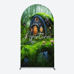 Aperturee - Magic Forest Spring Greeny Chiara Arch Party Backdrop