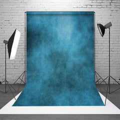 Aperturee - Magical Blue Abstract Texture Photography Backdrop