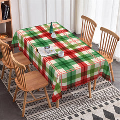 Aperturee - Merry Christmas Holiday Rectangle Tablecloth