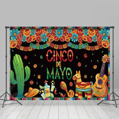 Aperturee - Mexican Cinco De Mayo Fiesta Party Backdrop