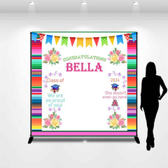 Aperturee - Mexican Fiesta Graduation Party Custom Backdrop