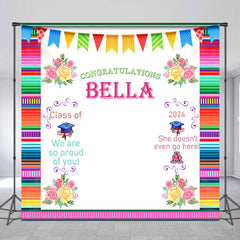 Aperturee - Mexican Fiesta Graduation Party Custom Backdrop