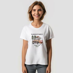 Aperturee - Monogram Family Road Trip Personalized T-Shirt