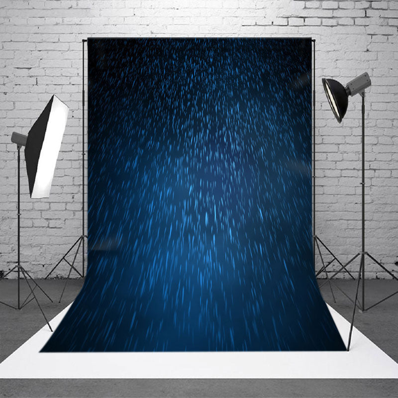 Aperturee - Monsoon Blue Splash Curtain For Photo Backdrop