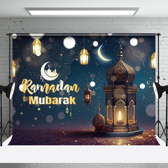 Aperturee - Moon Bokeh Light Moslem Ramadan Mubarak Backdrop