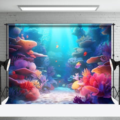 Aperturee - Mysterious Fairy Tale Fish Underwater World Backdrop