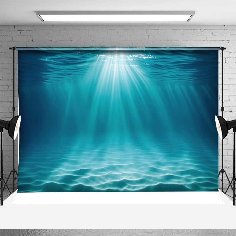 Aperturee - Mysterious Seawater Wave Sunlight Summer Backdrop