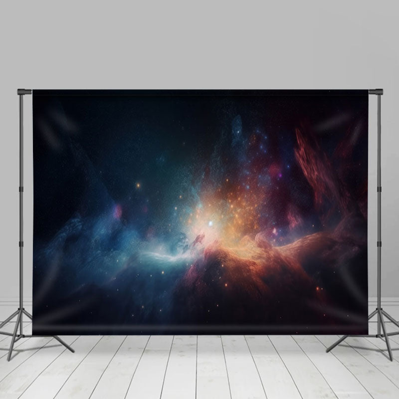 Aperturee - Mysterious Starry Galaxy Space Fine Art Backdrop