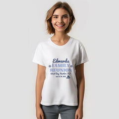 Aperturee - Nautical Family Reunion Pale Blue Custom T-Shirt