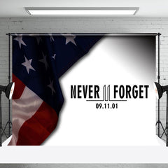 Aperturee - Never Forget Flag Condolences Patriot Day Backdrop