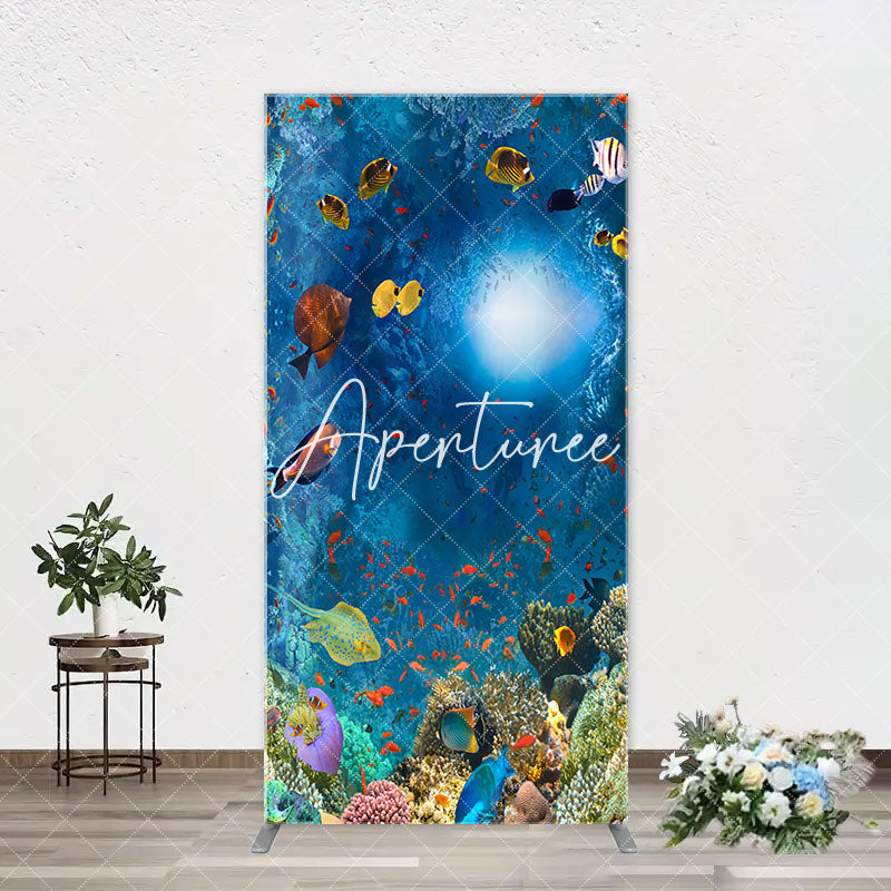 Aperturee - Ocean Animals Birthday Party Chiara Arch Backdrop