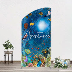 Aperturee - Ocean Animals Birthday Party Chiara Arch Backdrop