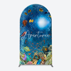 Aperturee - Ocean Animals Birthday Party Chiara Arch Backdrop