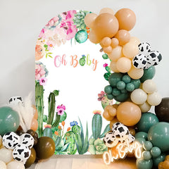 Aperturee - Oh Baby Summer Party Double Sided Arch Backdrop