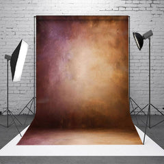 Aperturee - Oil Painting Orange Gradient Abstract Photo Backdrop