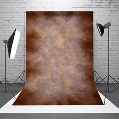 Aperturee - Old Master Rusty Brown Abstract Texture Photo Backdrop