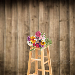 Aperturee - Old Striped Hardwood Board Studio Props Backdrop